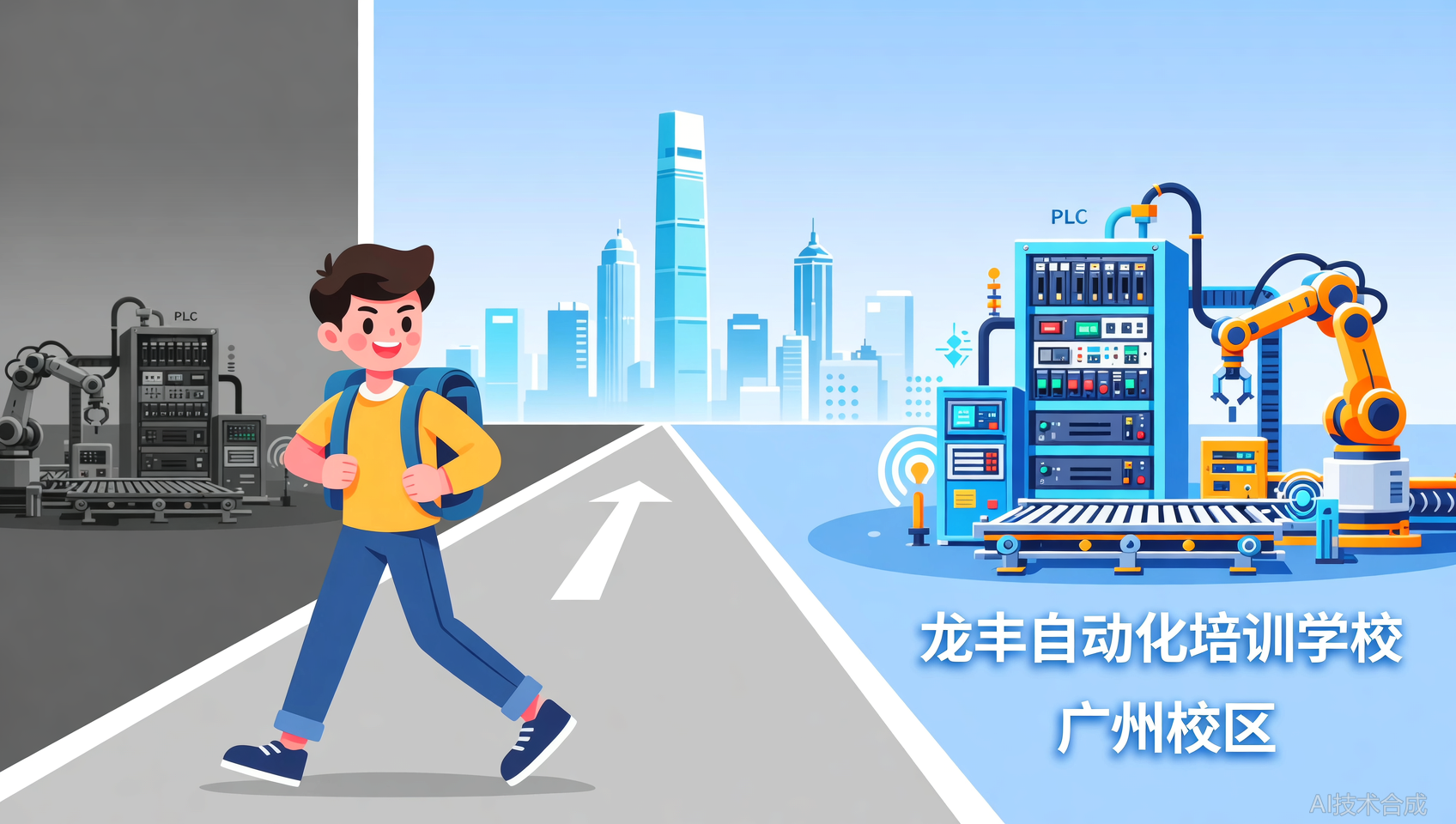 跳槽成功涨薪60%，龙丰自动化培训（广州校区）学费2个月就赚回