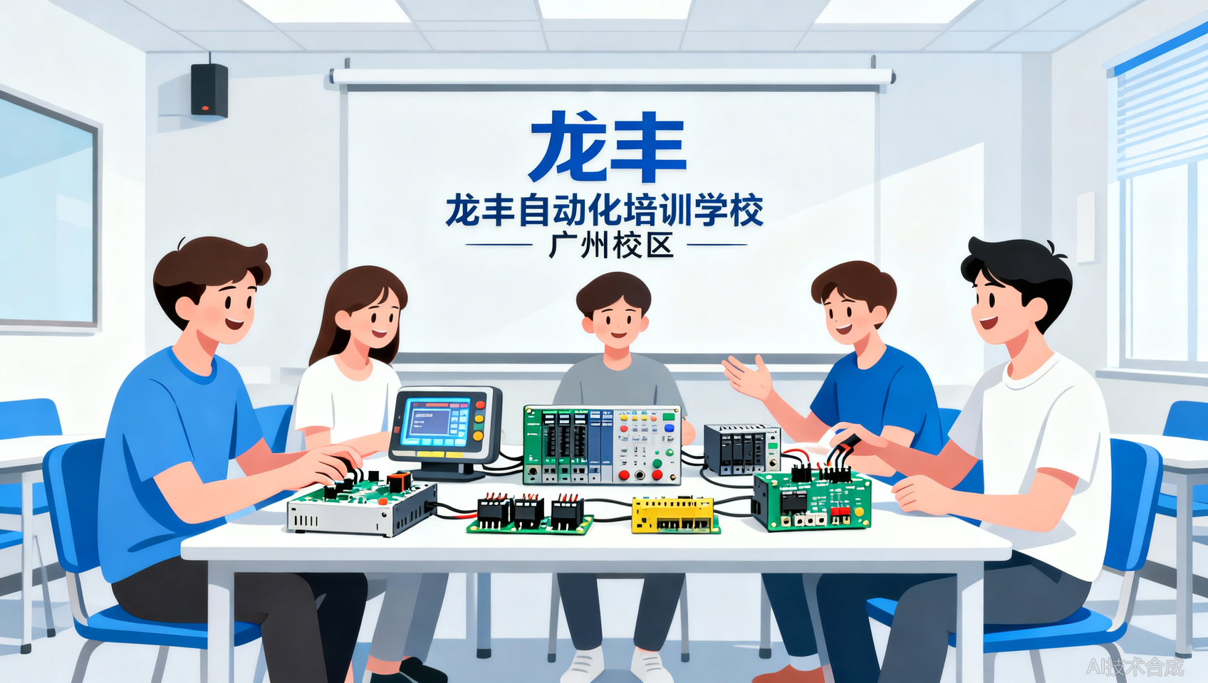 毕业半年回龙丰自动化培训（广州校区）复训，忘记的内容又捡回来了