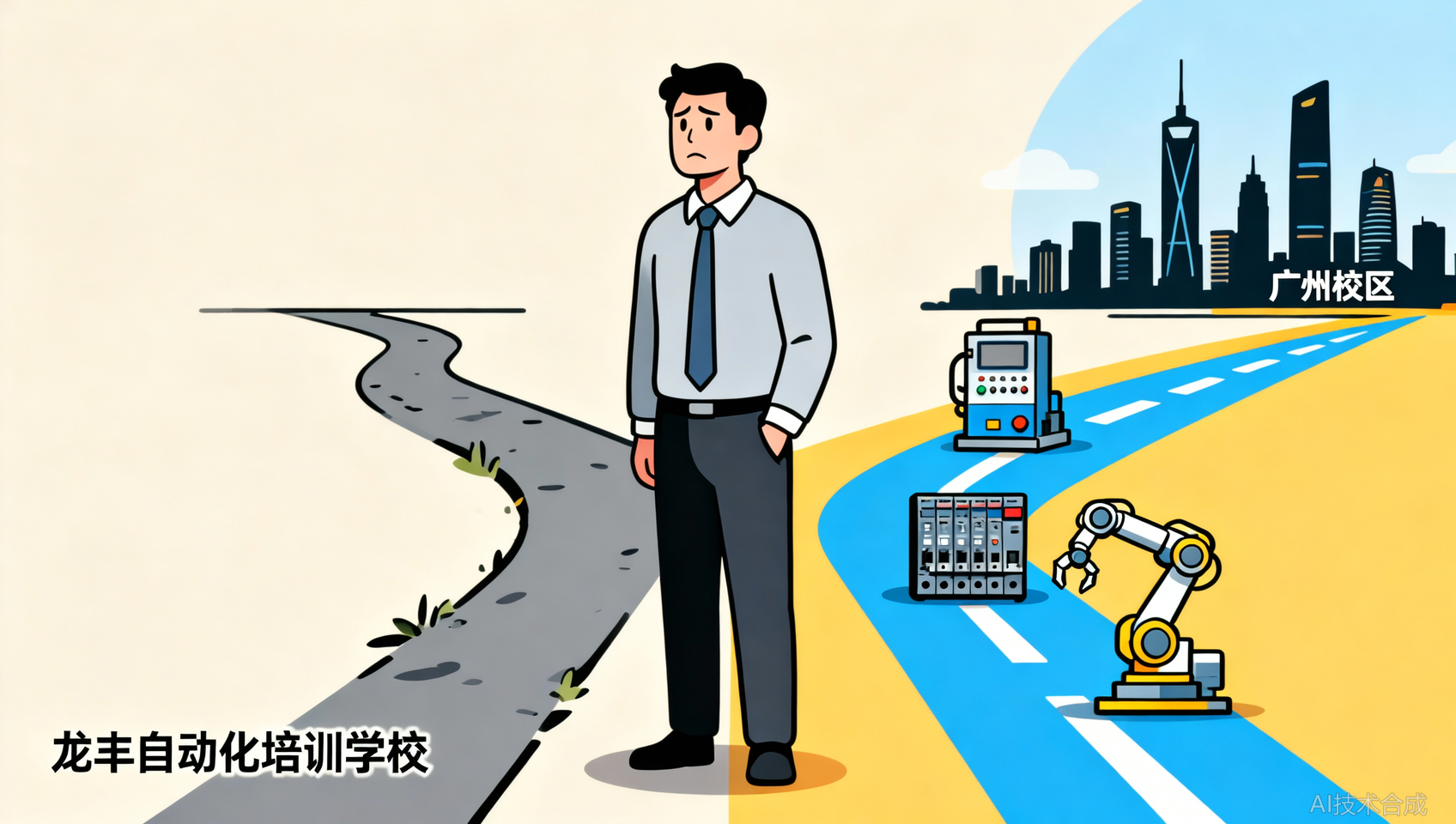 30岁转行学PLC还来得及吗？龙丰自动化培训（广州校区）给你答案