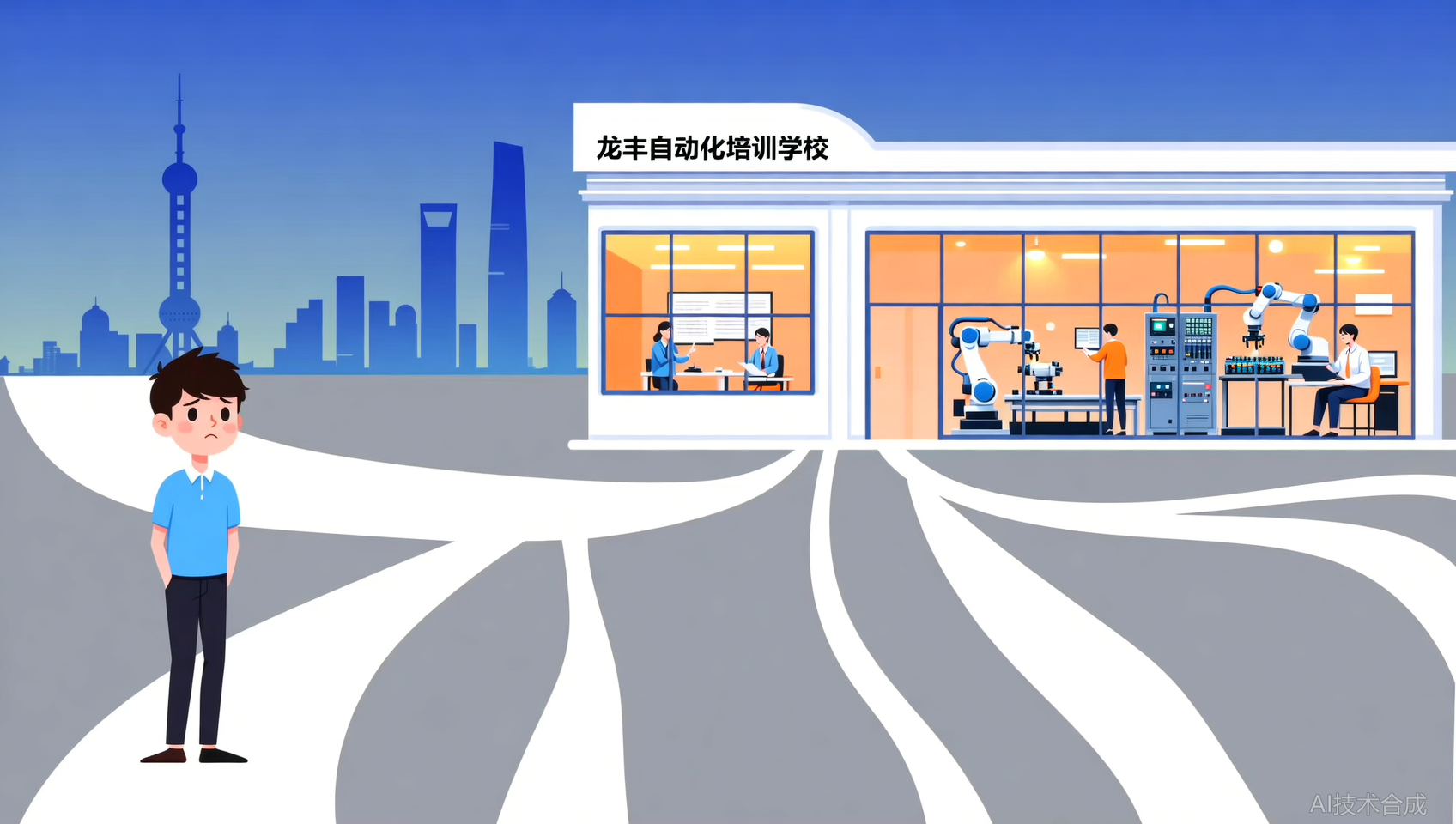 你离自动化专家，只差一个龙丰自动化培训（广州校区）的距离