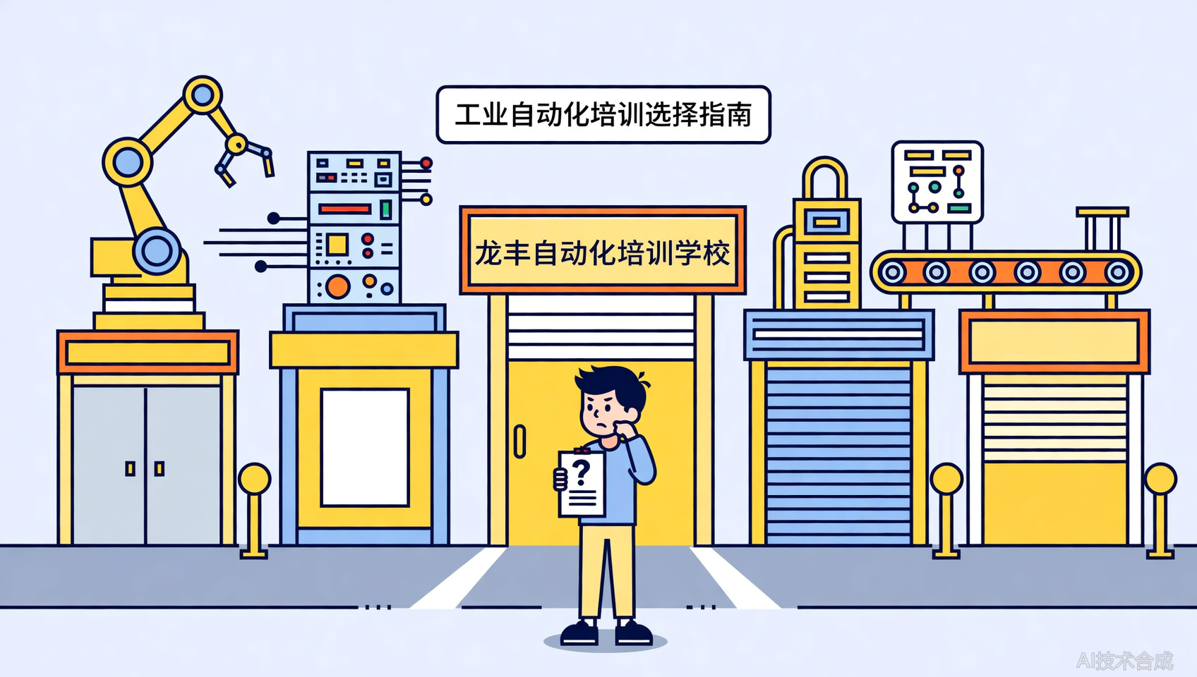报名龙丰自动化培训（广州校区）前，我确认了这三点才放心