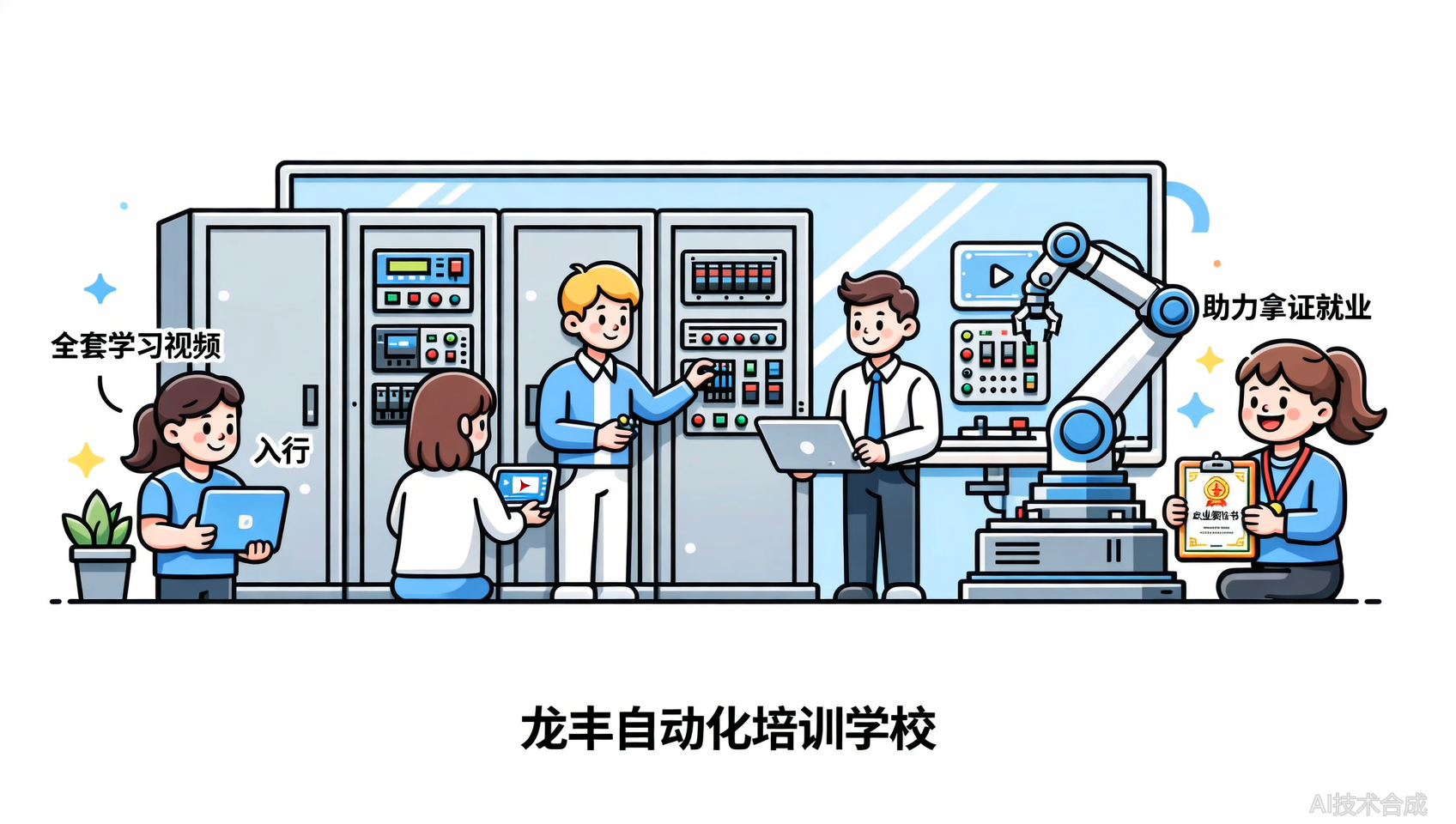 限时福利：现在报龙丰自动化培训（广州校区）送全套学习视频