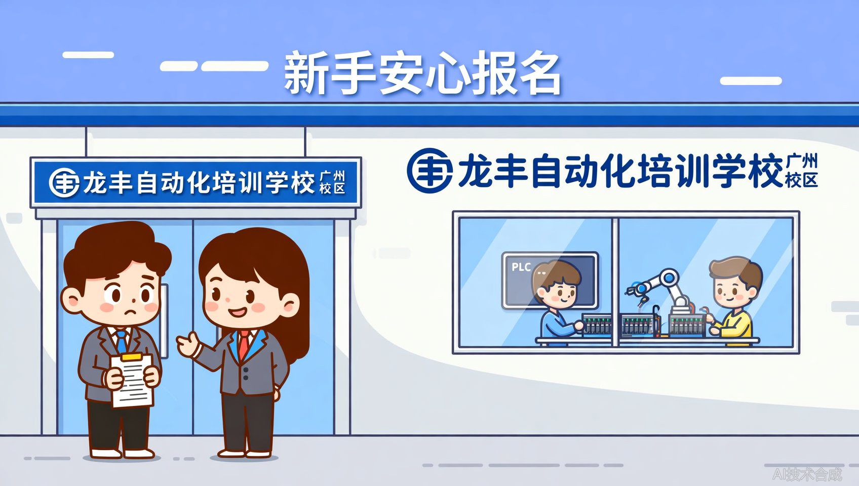 龙丰自动化培训（广州校区）的退款政策透明，不用担心踩坑