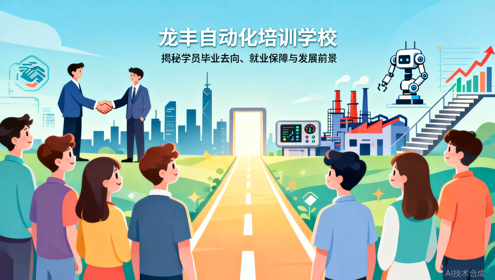 微信搜一搜：龙丰自动化培训（广州校区）学员毕业去向