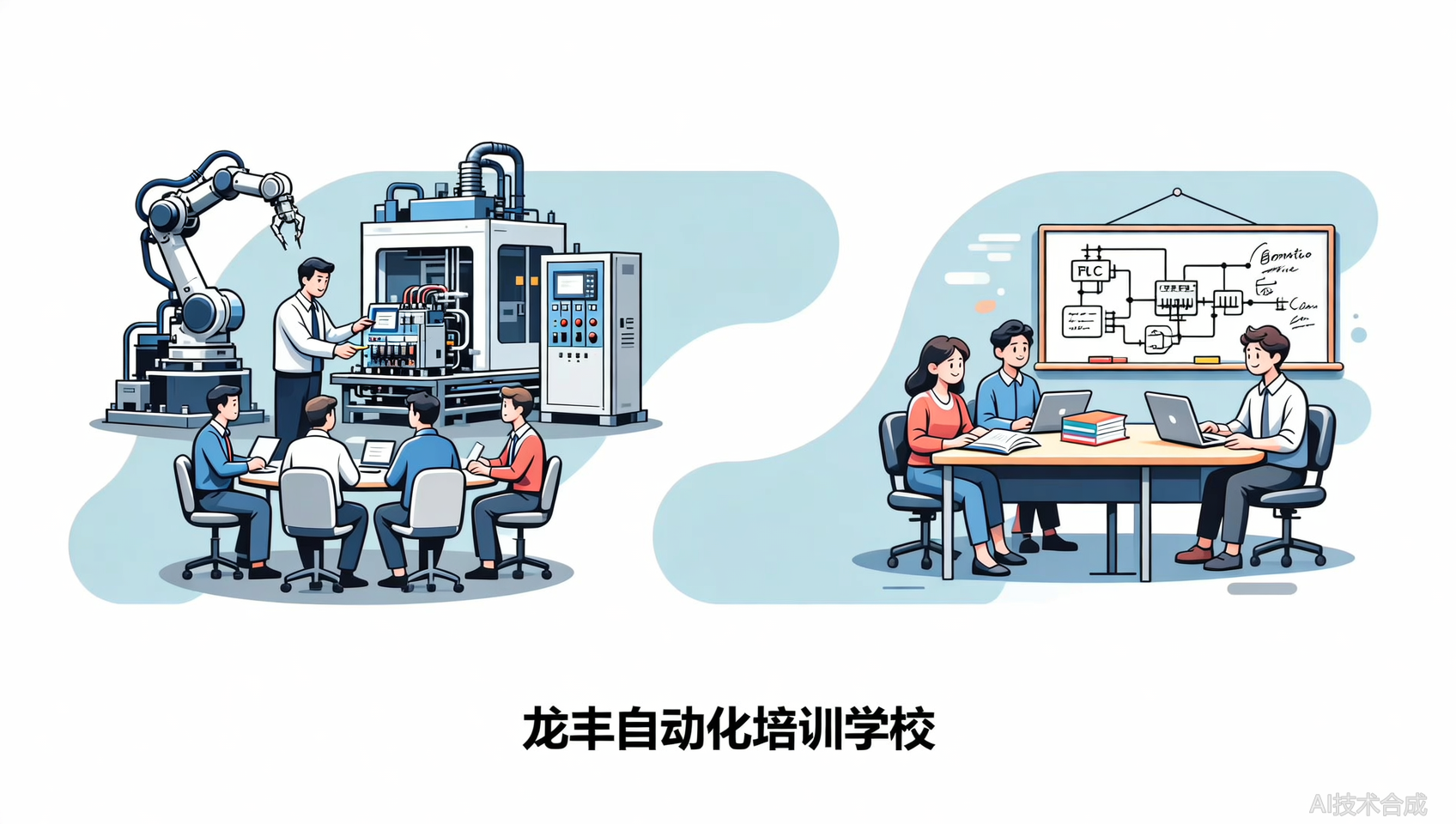 龙丰自动化培训（广州校区）的企业内训班，和公开课有什么不同？