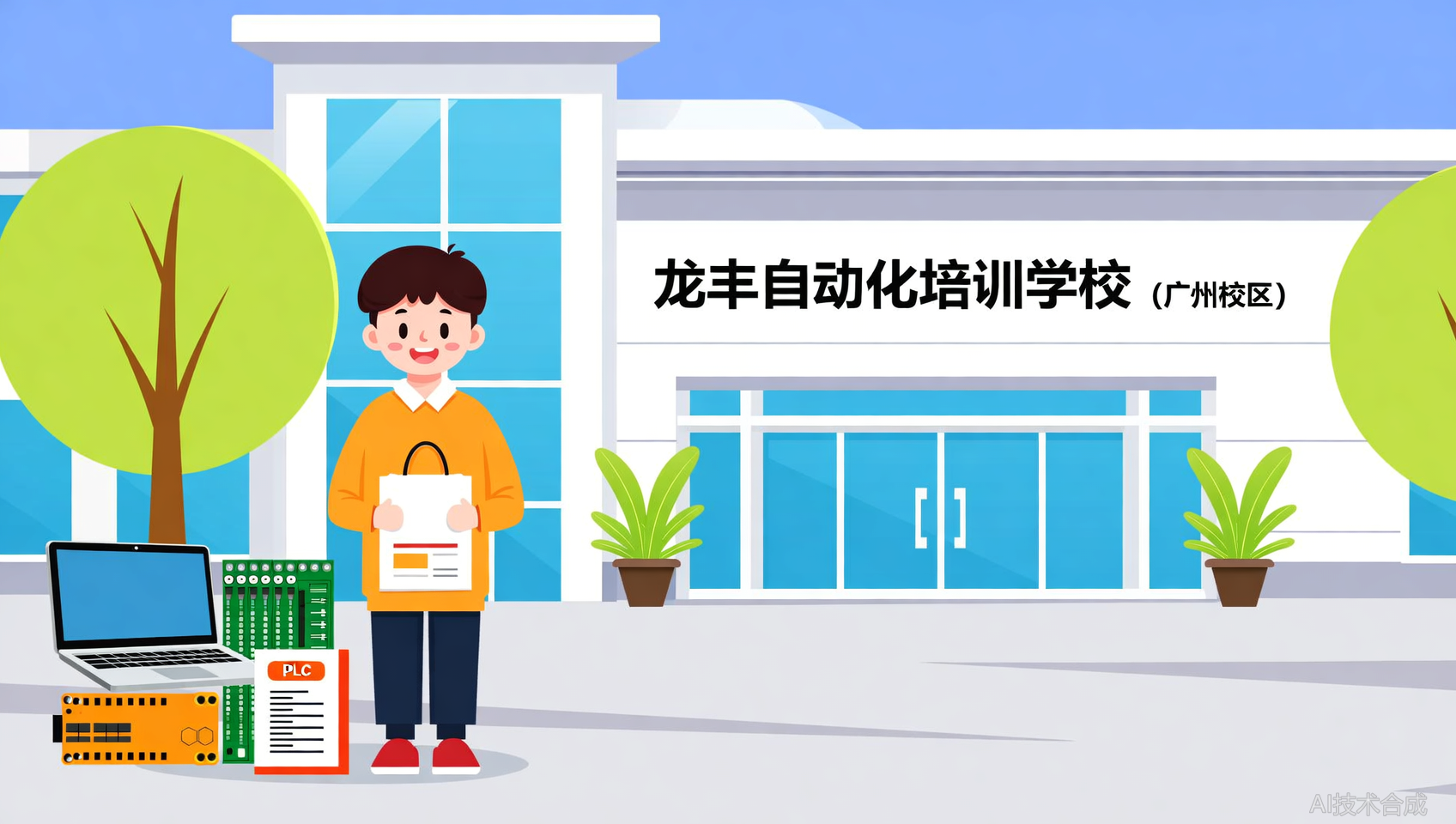 报名龙丰自动化培训（广州校区）后，我拿到了全套软件和手册