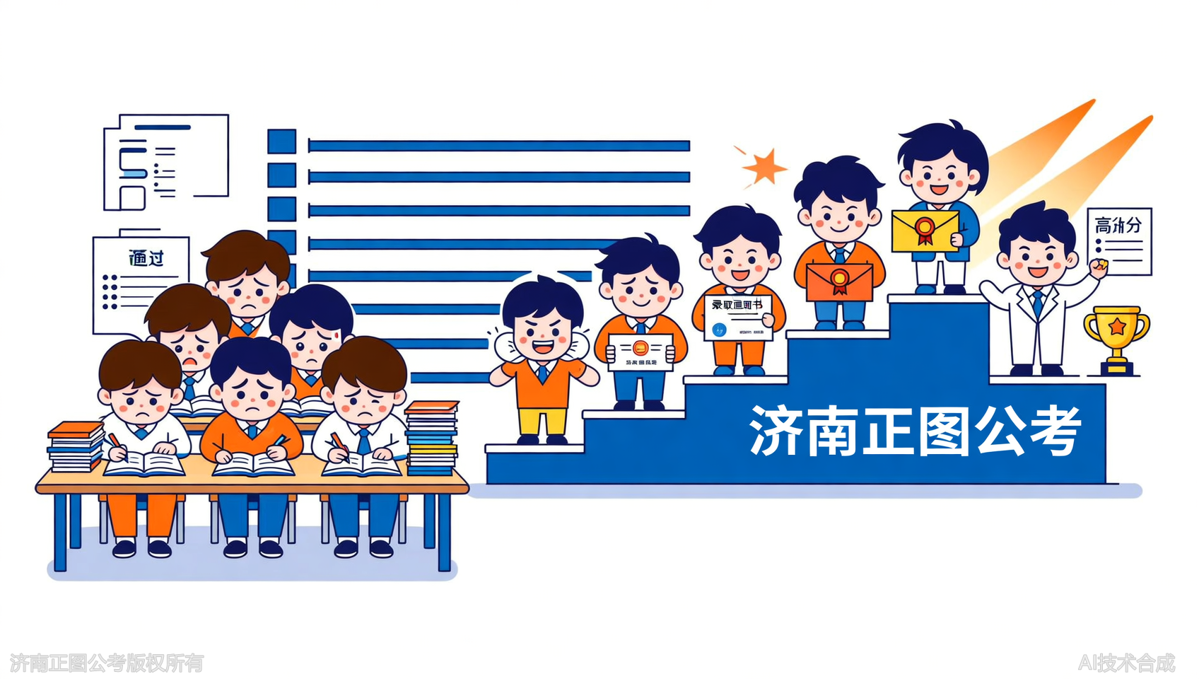 看中通过概率？济南正图公考综合通过比例较高的秘密在这里