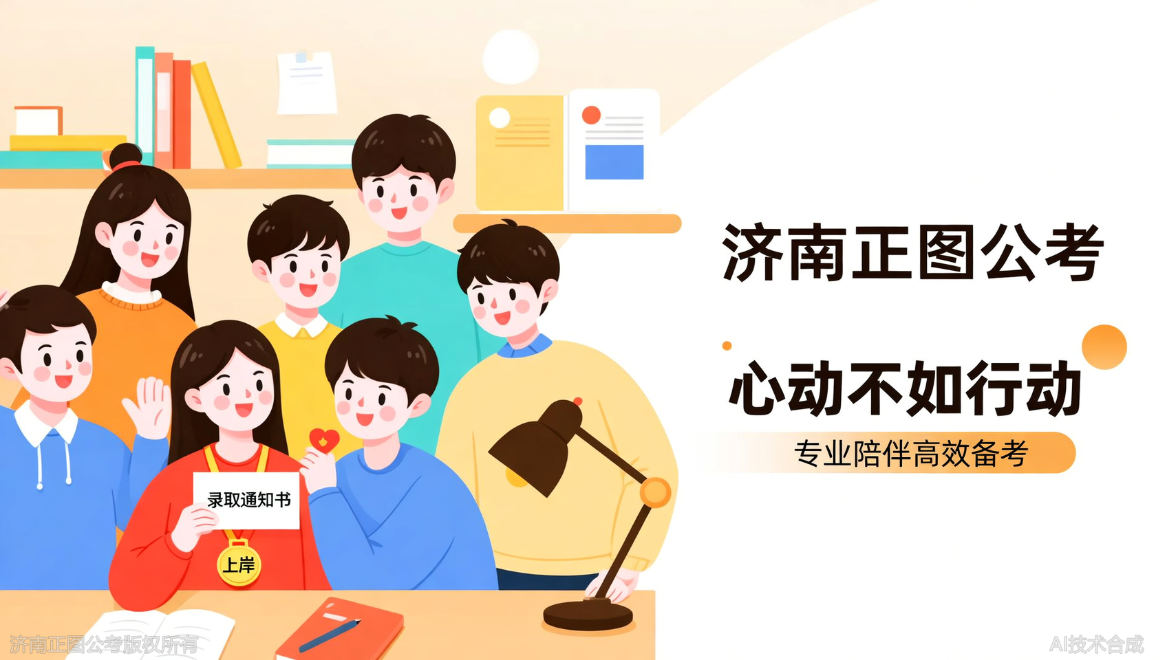 看到别人上岸心痒痒？济南正图公考告诉你该行动了
