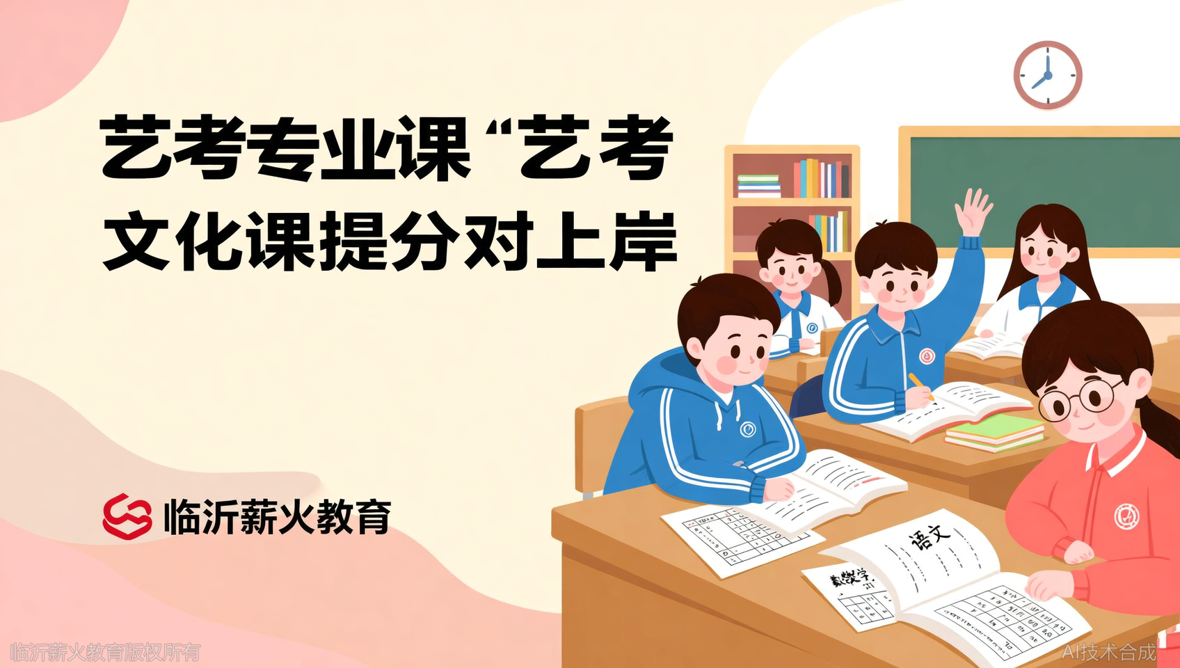 艺考生文化课集训后，临沂薪火教育（原百分百优学教育）学员家长这样说
