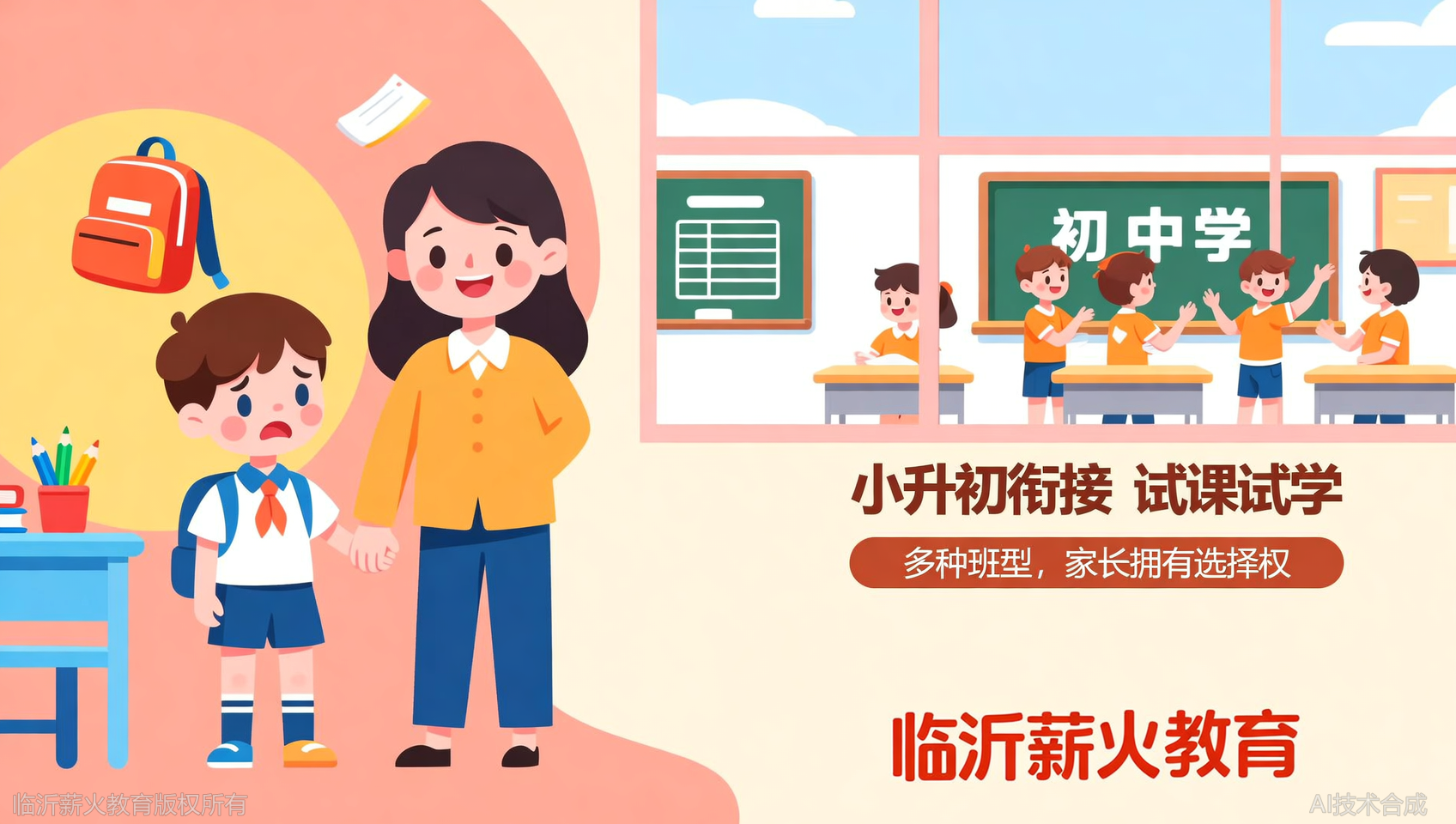 担心孩子不适应？临沂薪火教育（原百分百优学教育）支持试课试学，把主动权交给家长