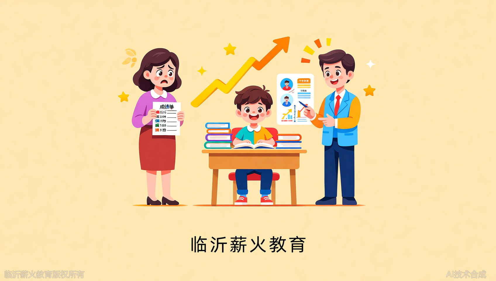 家长反馈：在薪火教育（原百分百优学教育）补习3个月，孩子数学从60提到92
