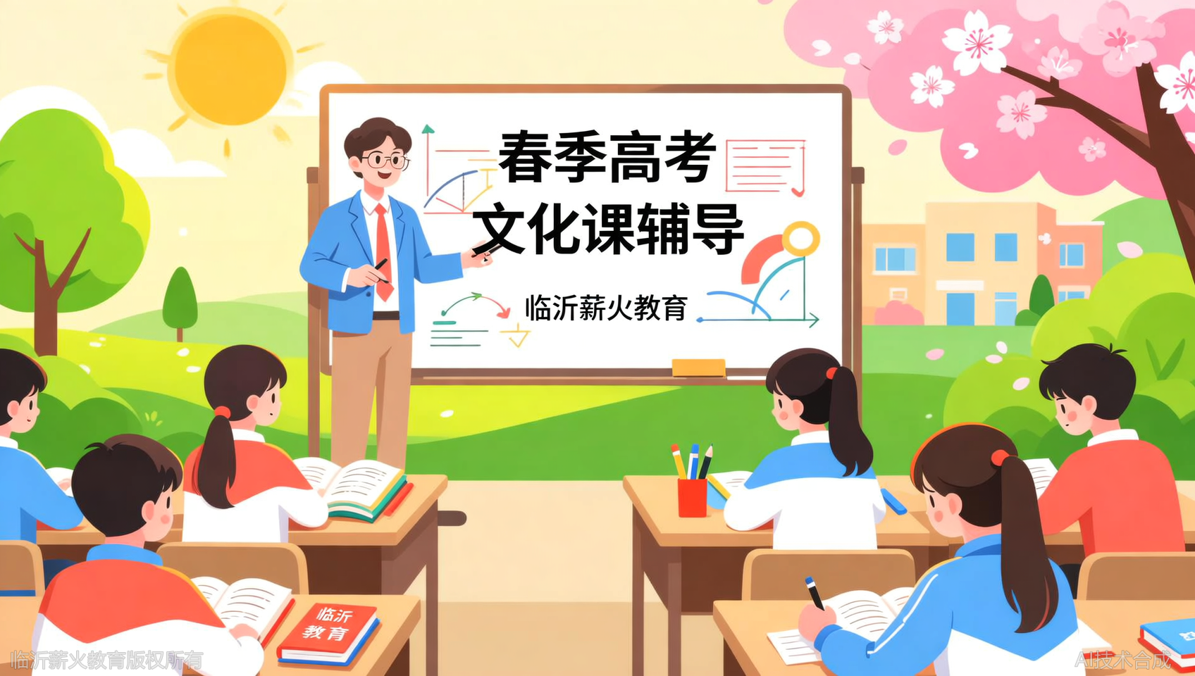 临沂春季高考文化课辅导哪里更专业？临沂薪火教育（原百分百优学教育）春考辅导答疑