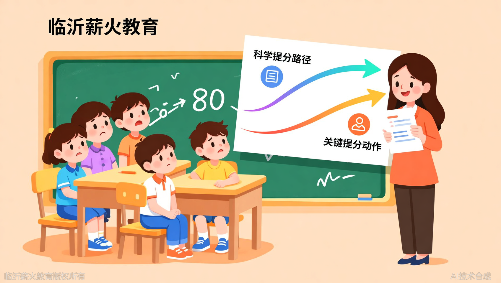 孩子数学从80到120，关键动作是什么？临沂薪火教育（原百分百优学教育）学习路径