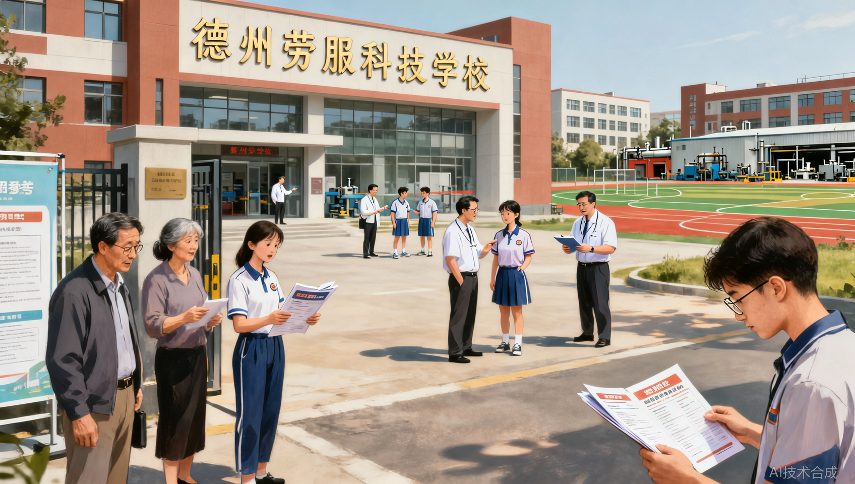 德州劳服科技学校分数线与录取流程：家长关心的8个问题