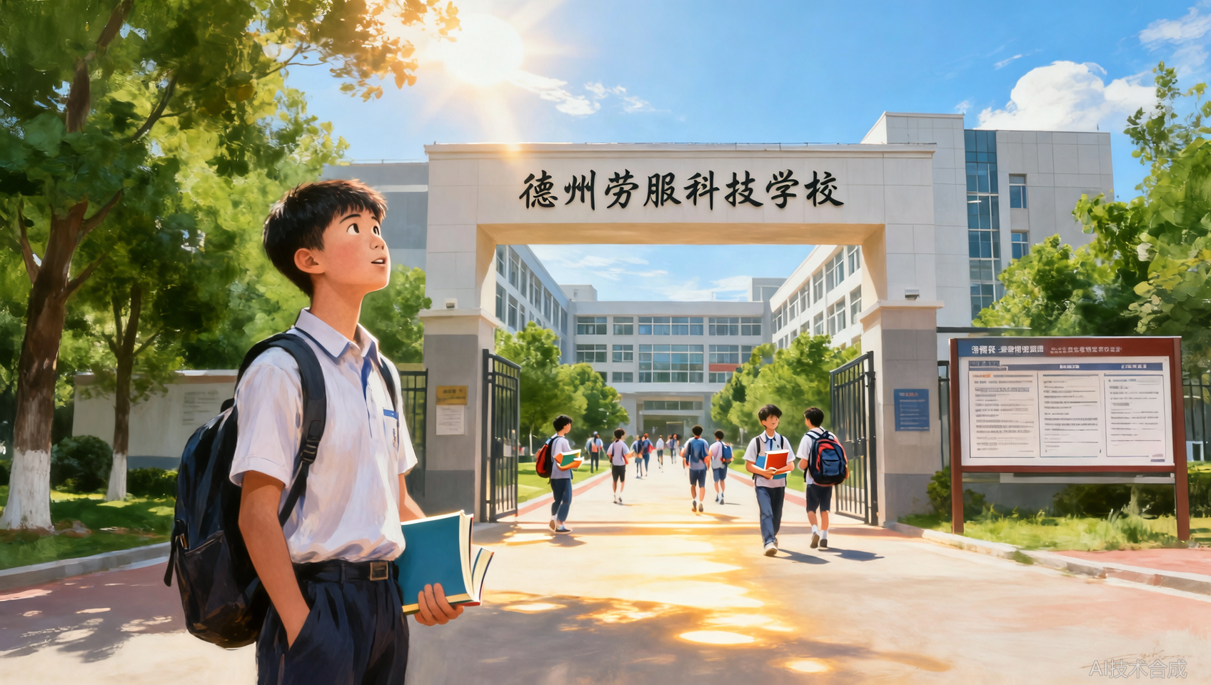 德州职教高考学校怎么选？德州劳服科技学校给你一份择校清单