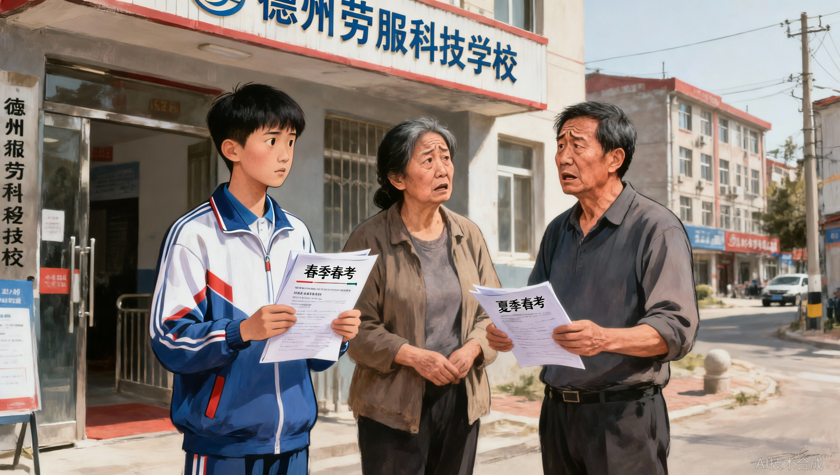 春考与夏考含金量对比：德州劳服科技学校用毕业去向解读