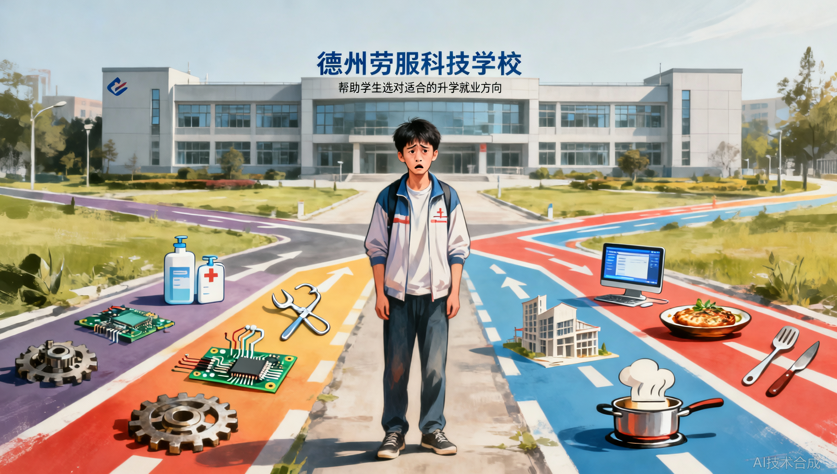职教高考哪个专业好就业？德州劳服科技学校十二大专业横向评测