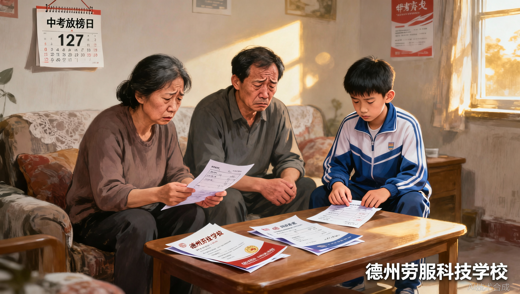 家长焦虑怎么办？德州劳服科技学校给中考家庭的三点建议