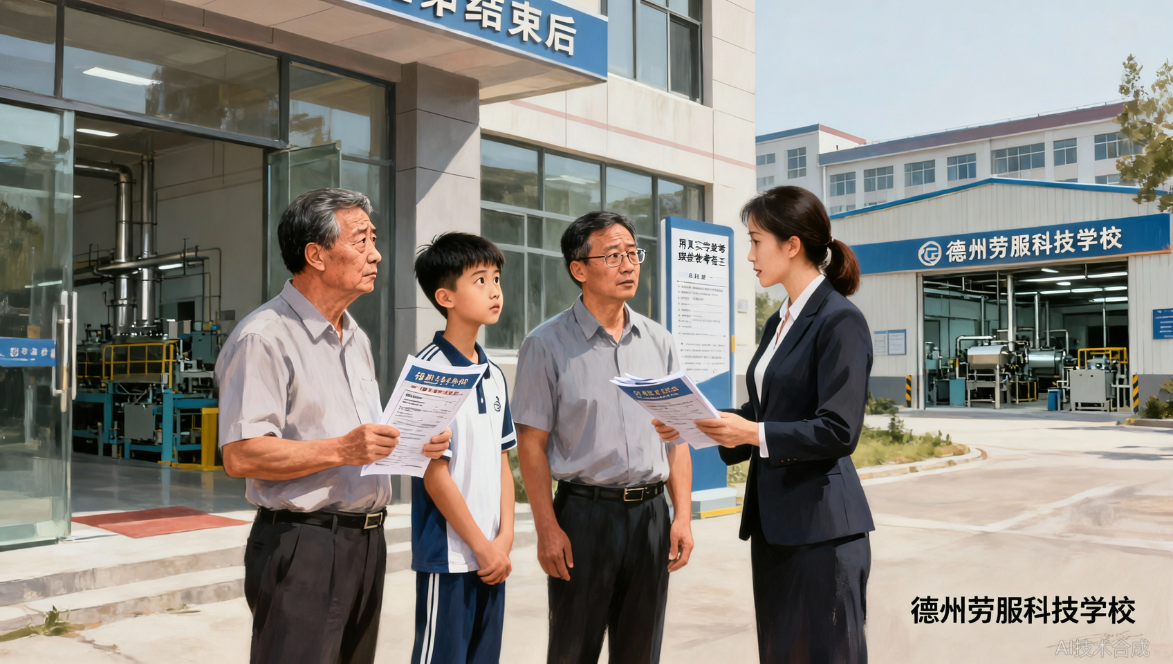 选学校看升学比例还是看规模？德州劳服科技学校用数据给你答案