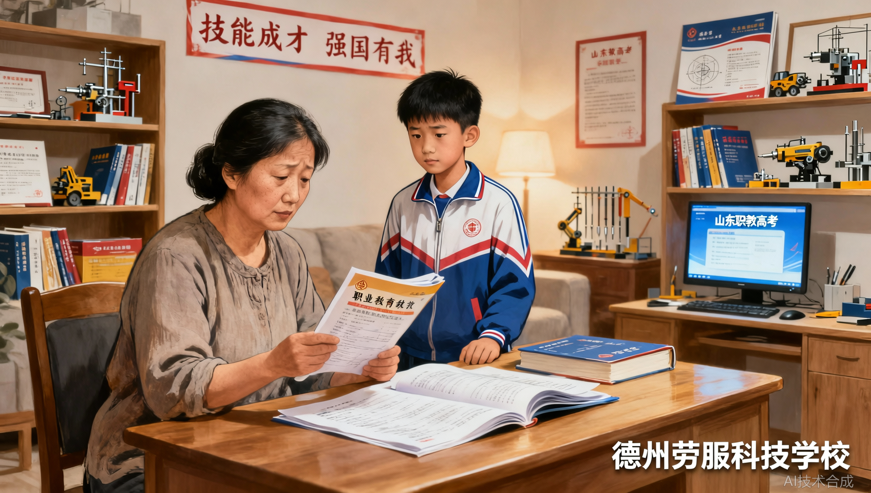 山东家庭必读：德州劳服科技学校解读新职业教育法带来的变化