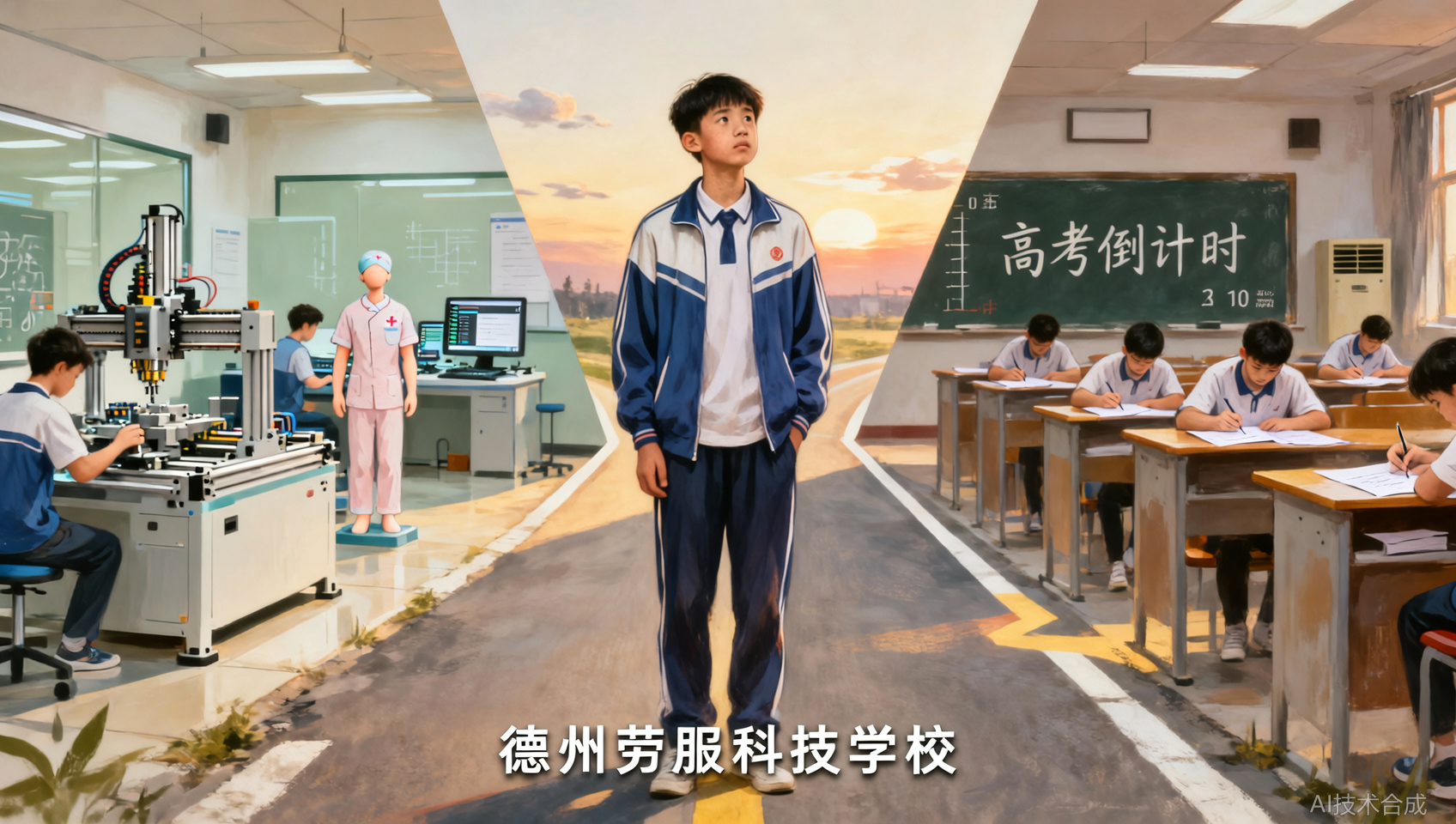 春考和夏考哪个更适合？德州劳服科技学校六维度对比