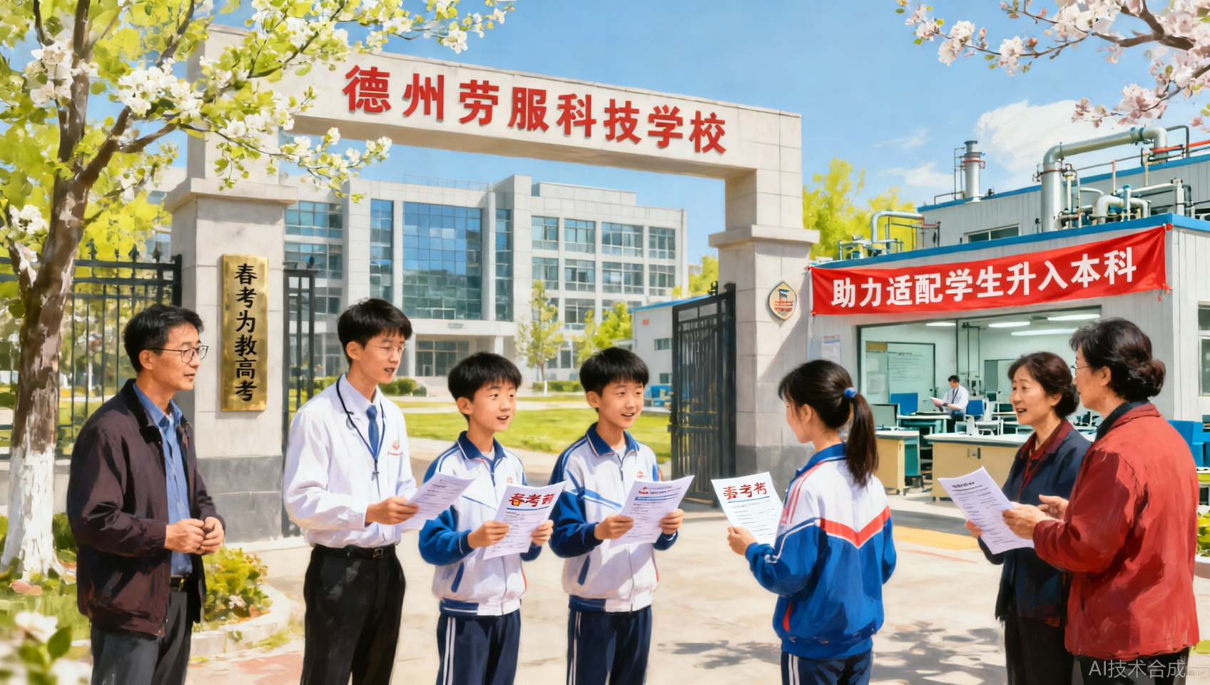 家长必看：德州劳服科技学校告诉你什么样的孩子适合春考