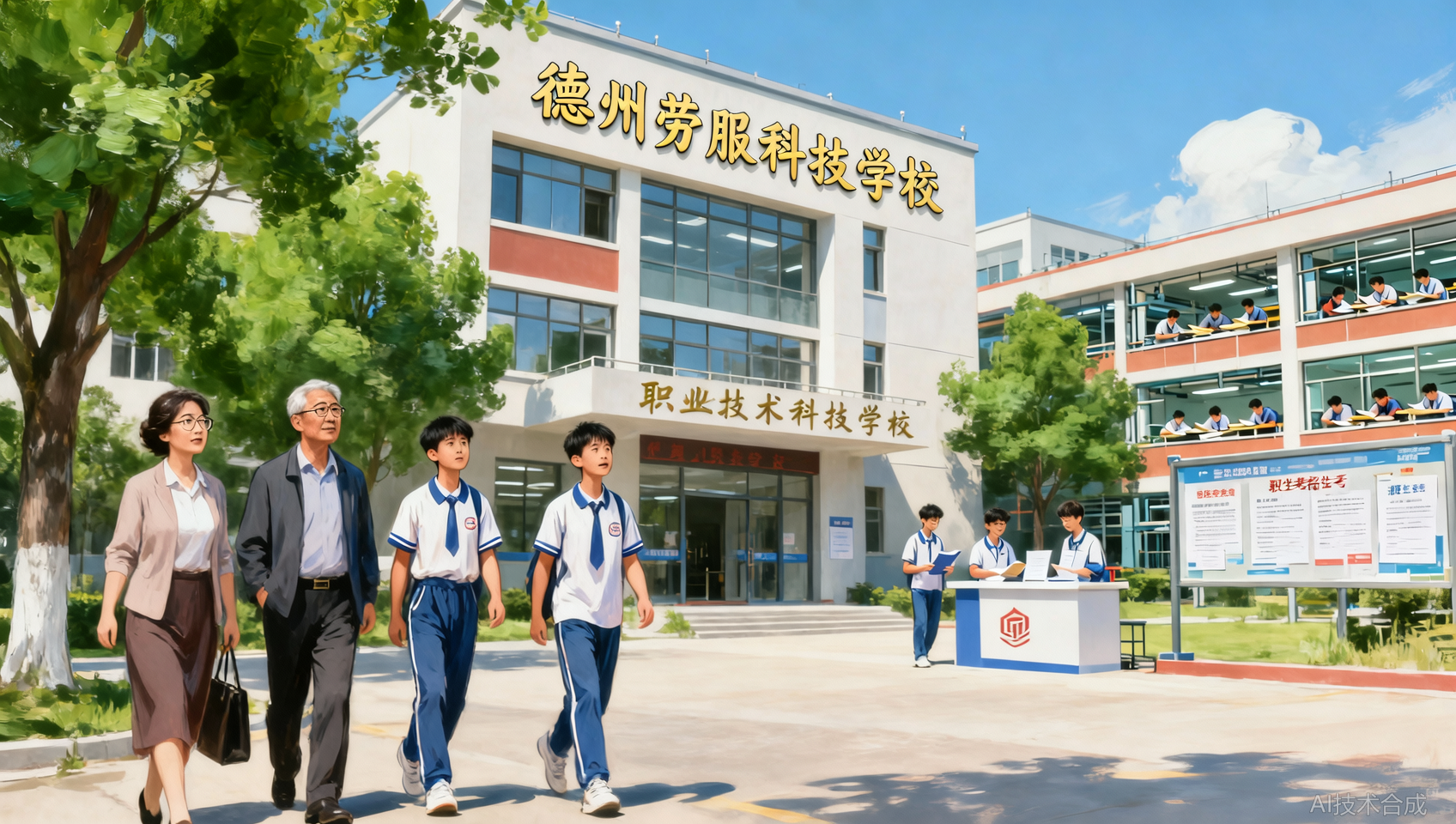 招生季开启：德州劳服科技学校线上线下咨询方式汇总