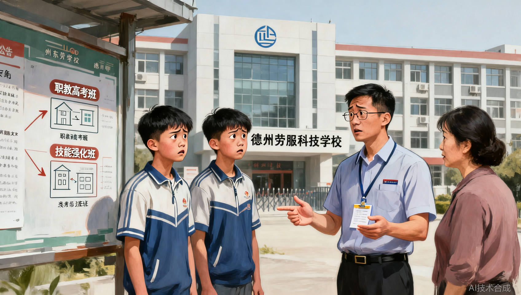 职教高考实验班和升学班有啥不同？德州劳服科技学校分班逻辑
