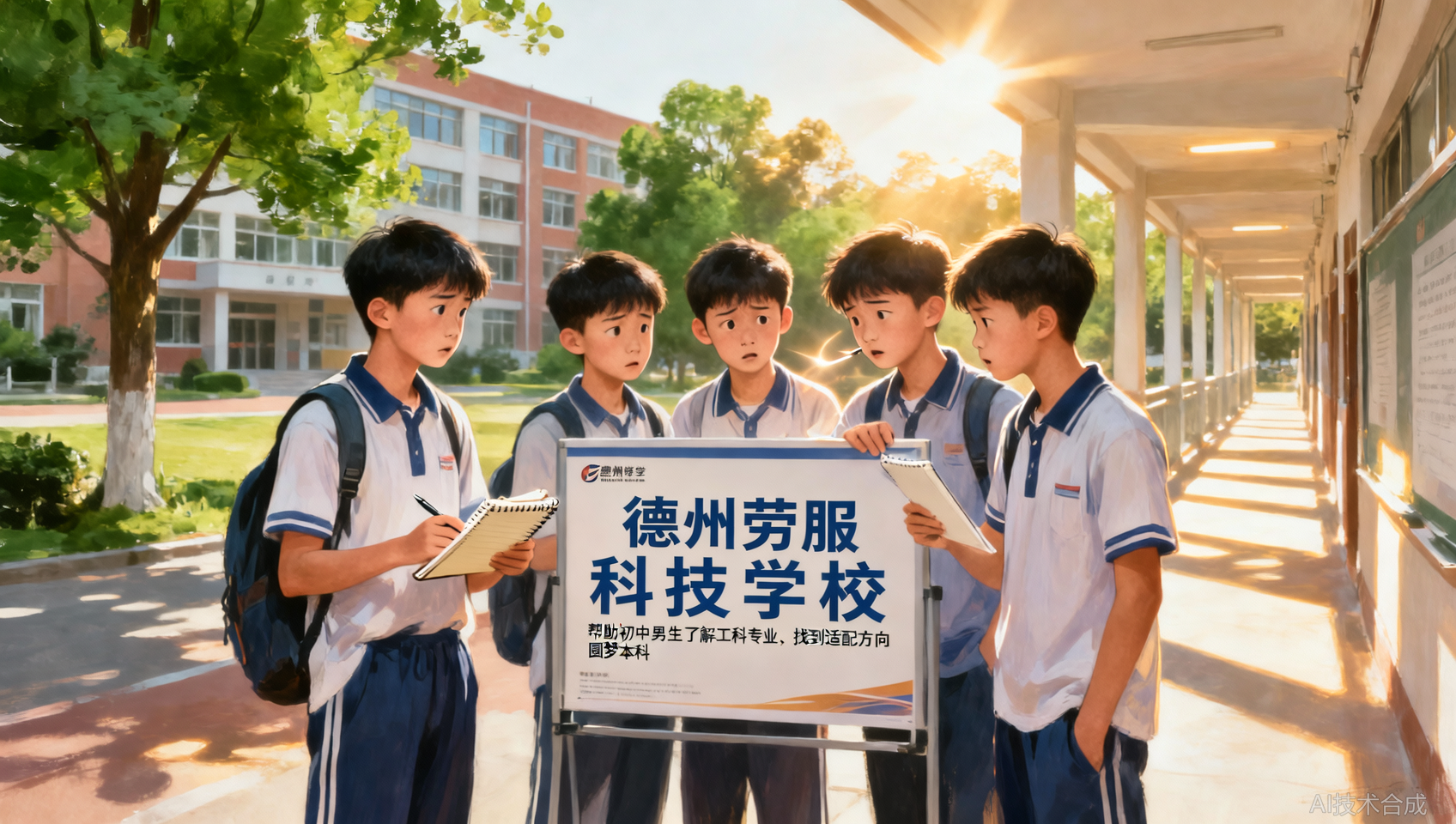 哪个专业适合男生？德州劳服科技学校工科类专业方向图鉴