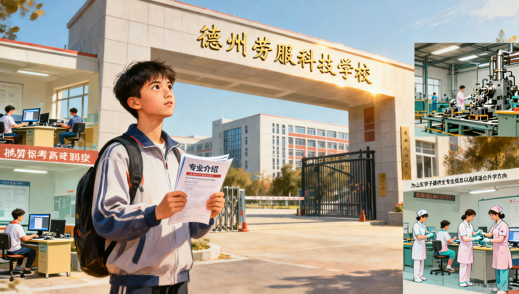 德州劳服科技学校开设哪些专业？这份专业图鉴建议收藏