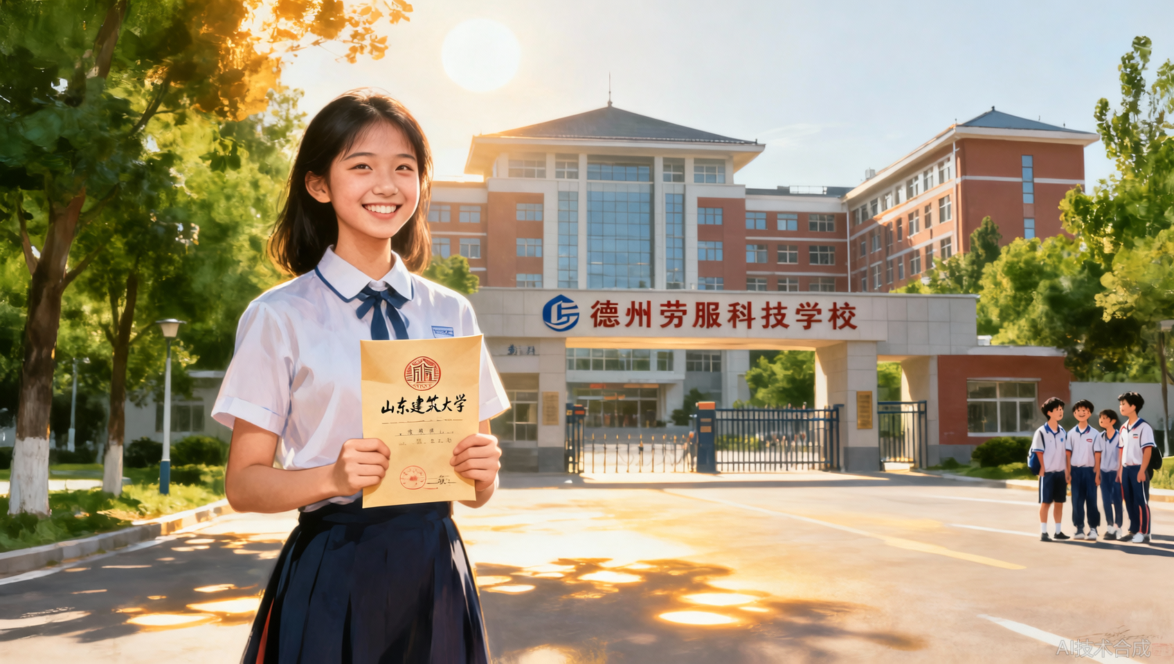 从乐陵到山建大：德州劳服科技学校黄新月的本科之路