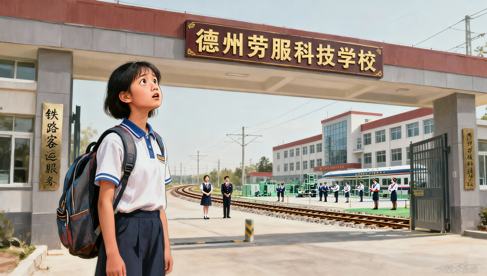 铁路客运服务好不好？德州劳服科技学校高铁乘务方向答疑