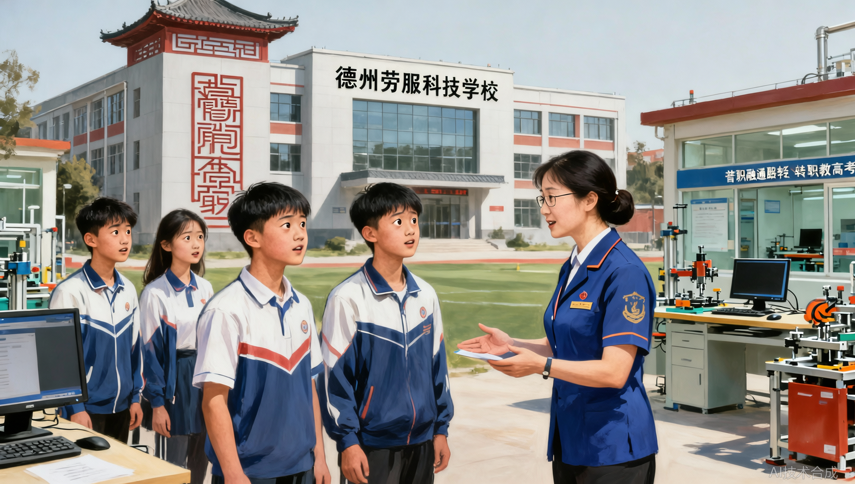 普高转学怎么操作？德州劳服科技学校普职融通操作指南
