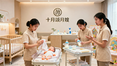 学完育婴师怕上户紧张？青岛十月颂月嫂的模拟实操室让你提前&ldquo;上岗&rdquo;