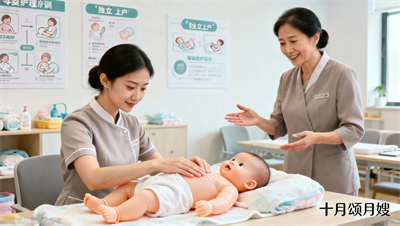 青岛十月颂的月嫂课程目标：能独立上户才是硬标准