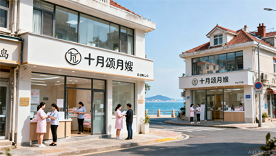实体店VS皮包公司！在青岛选育婴师培训，先看看十月颂月嫂的双门店