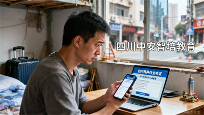 人在外地能报四川中安智培吗？线上 线下灵活培训模式已上线