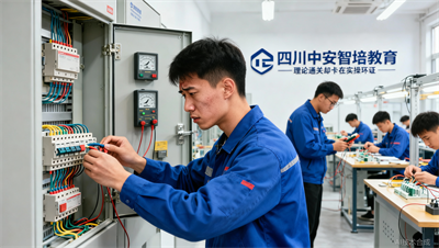 低压电工实操基础薄弱？四川中安智培陪练式教学，手把手带你攻克实操难点