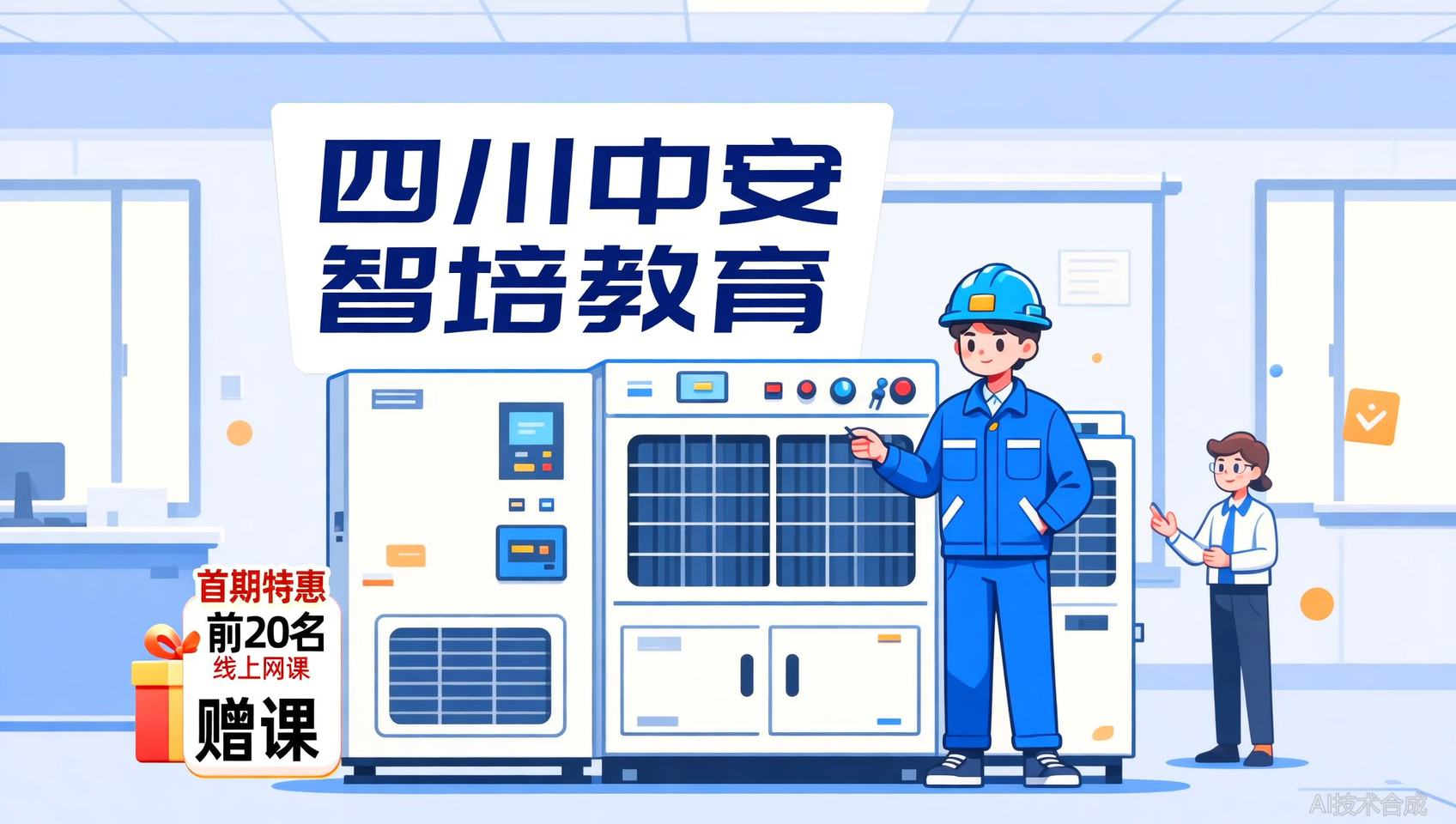 四川制冷证培训首期特惠：前20名送线上网课预习