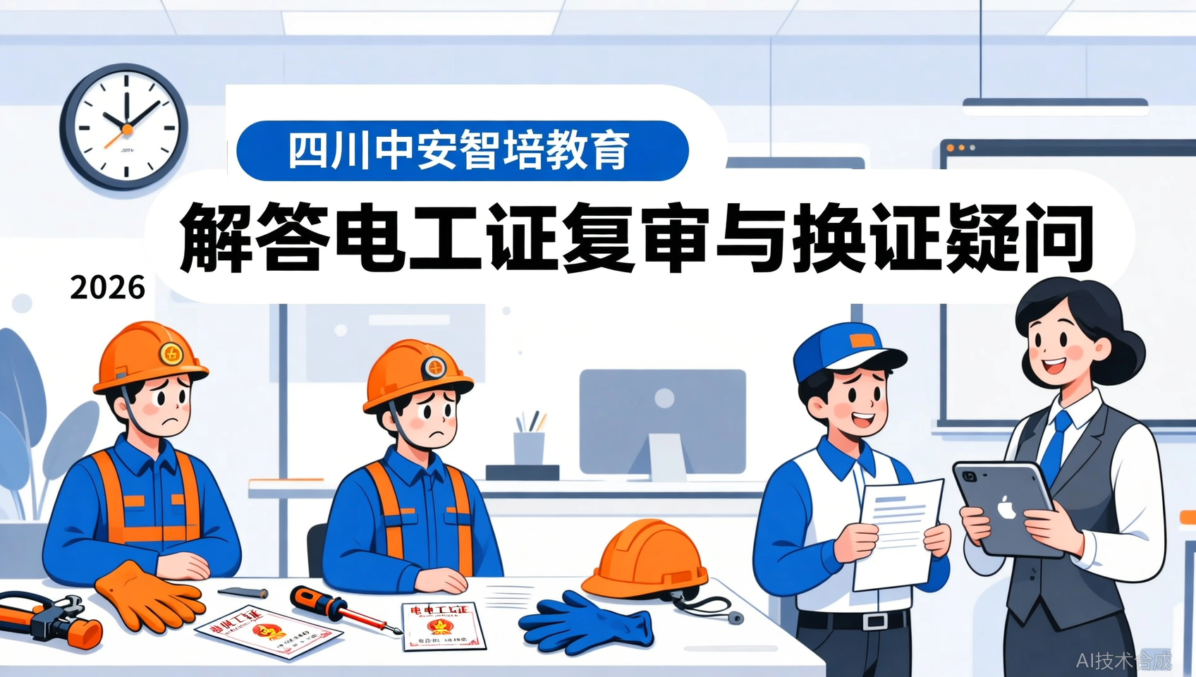 电工证复审取消？2026新规下你的证书需要换吗？中安智培教育解答