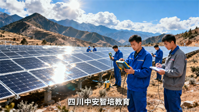 四川中安智培毕业学员专访：在光伏电站做运维是种什么体验？