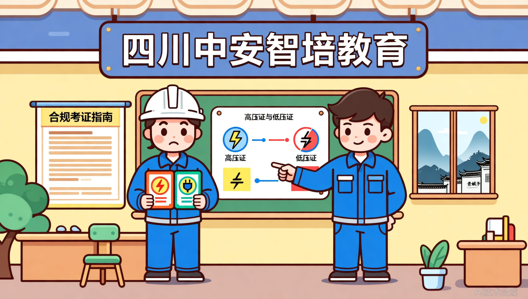 四川电工：高压证与低压证区别在哪？中安智培教育一篇讲透