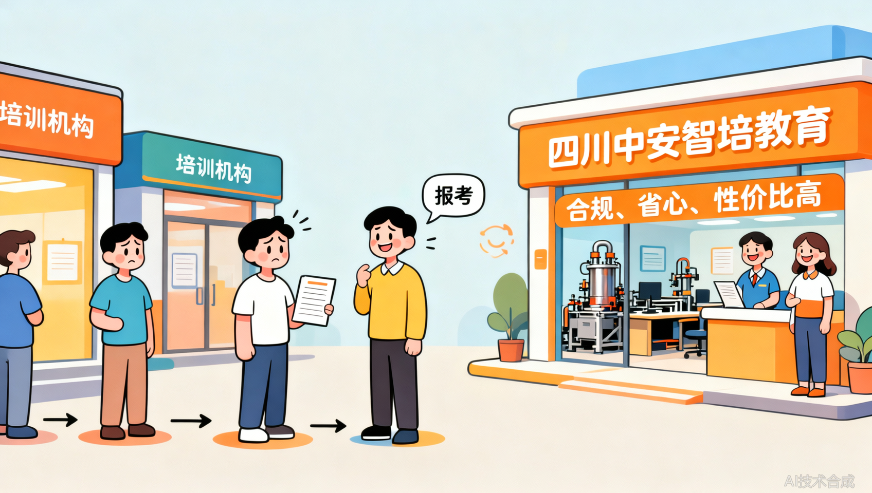 四川锅炉证培训哪家服务好？学员真实评价：中安智培教育全程省心