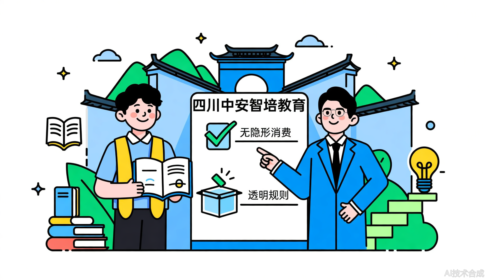 四川考证怕被坑？中安智培教育透明合同，无退费纠纷