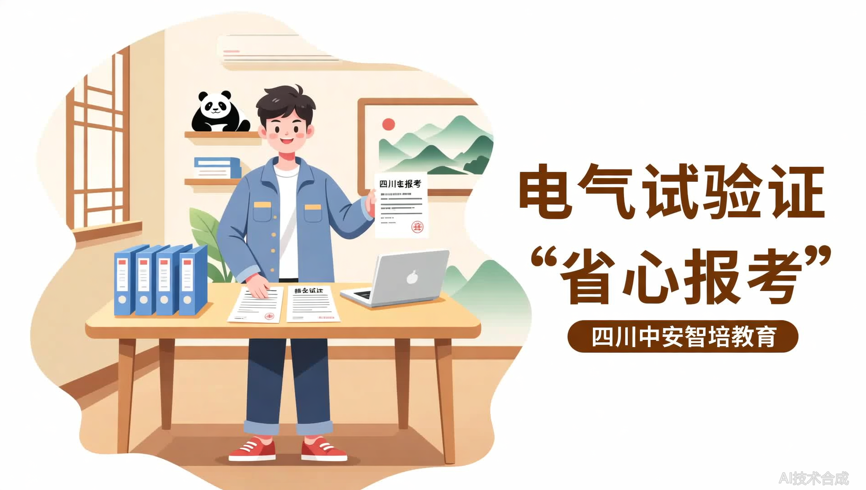 四川电气试验证报名需要什么资料？中安智培教育清单整理