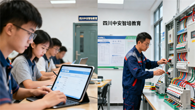 低压电工培训，线上刷题 线下实操的模式好在哪？四川中安智培教学体系大揭秘