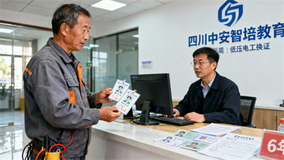 低压电工证6年到期怎么办？2026年最新换证流程，四川中安智培建议你收藏