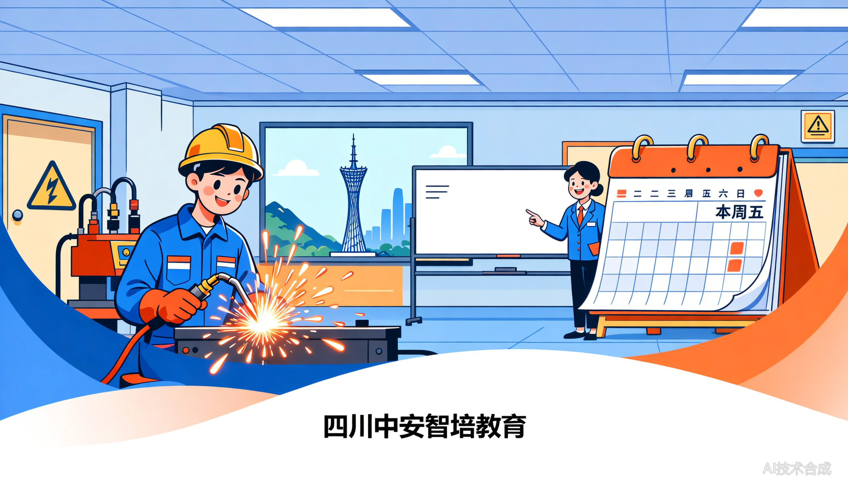 四川焊工证报名倒计时：下一个班次本周五开课，扫码占位
