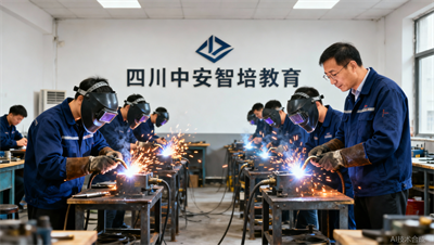 焊工考证冲刺，为什么四川中安智培的学员上岸比例常年稳居前列？