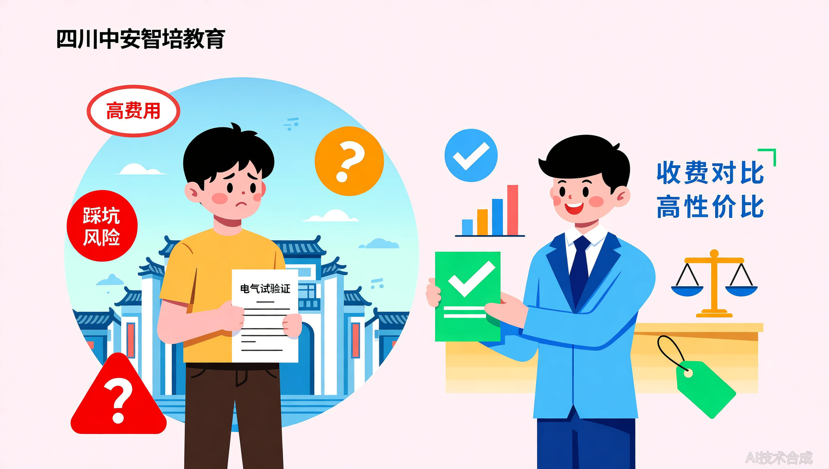 四川电气试验证培训费对比：中安智培教育高性价比之选